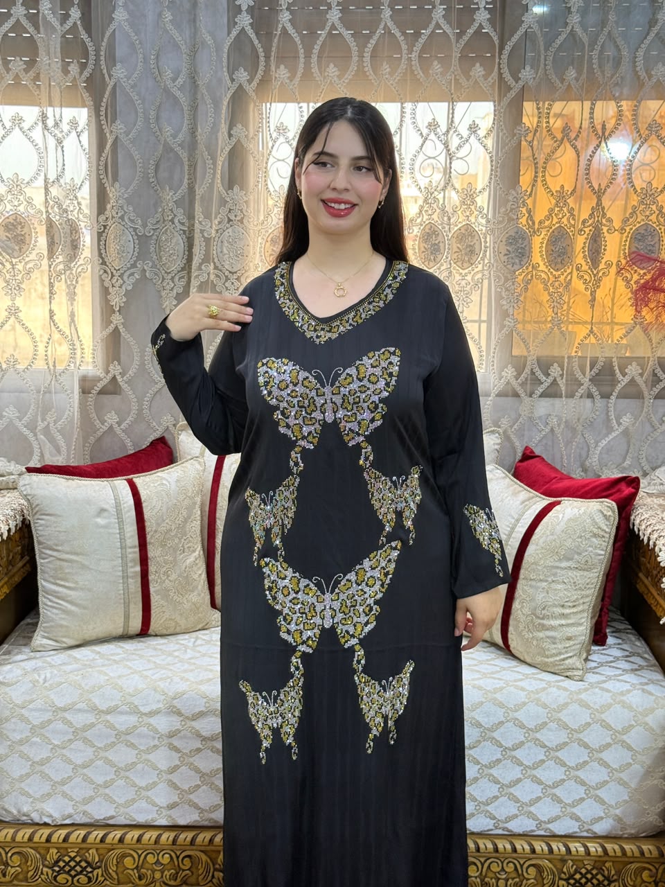 Butterfly Luxury Kaftan