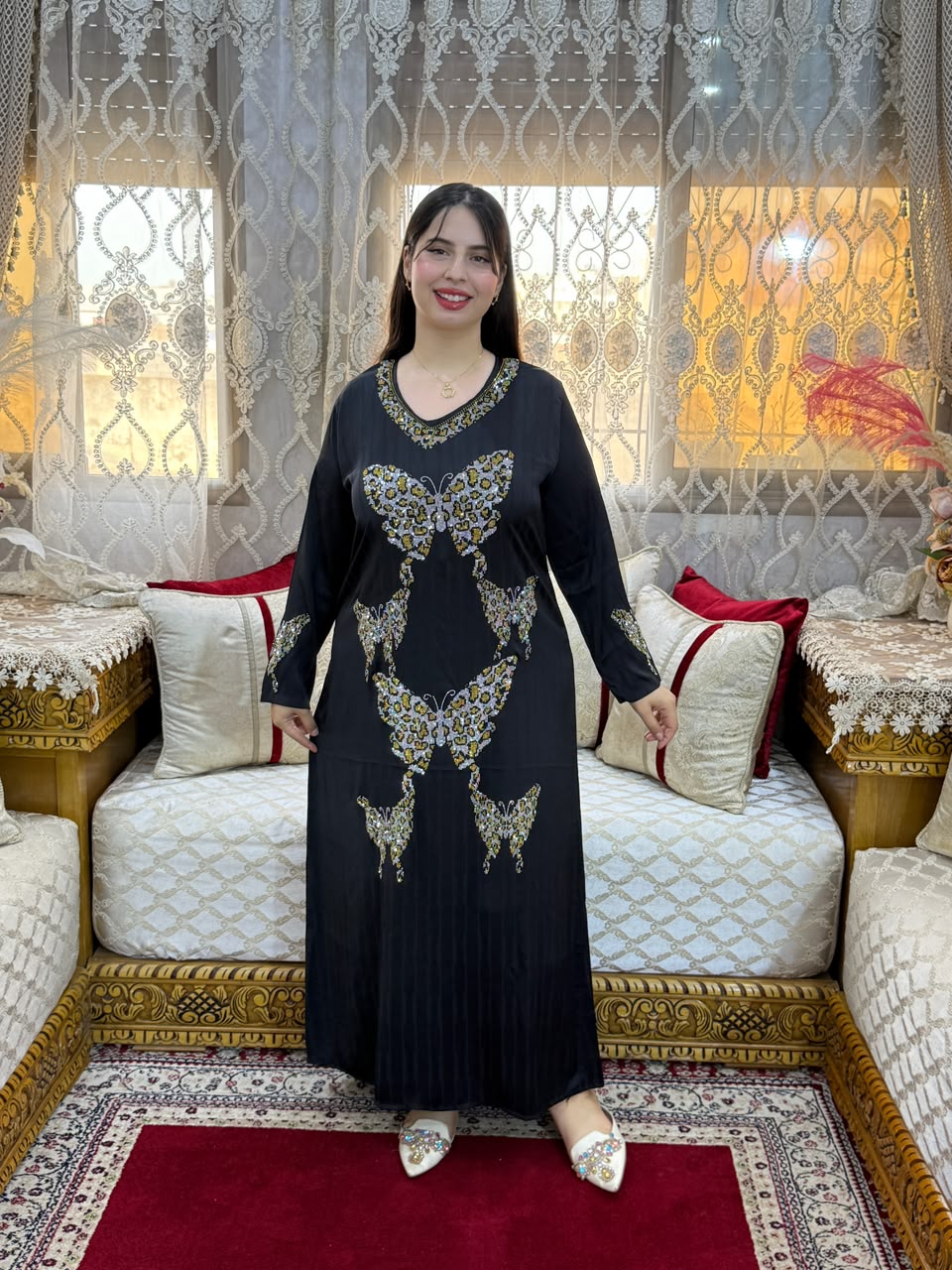 Butterfly Luxury Kaftan