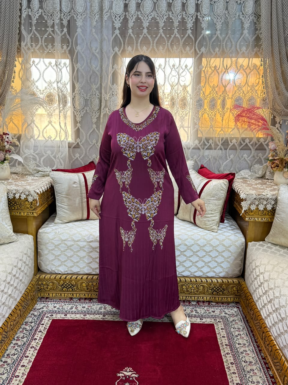 Butterfly Luxury Kaftan