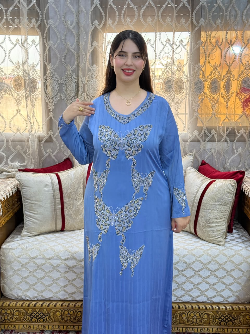 Butterfly Luxury Kaftan