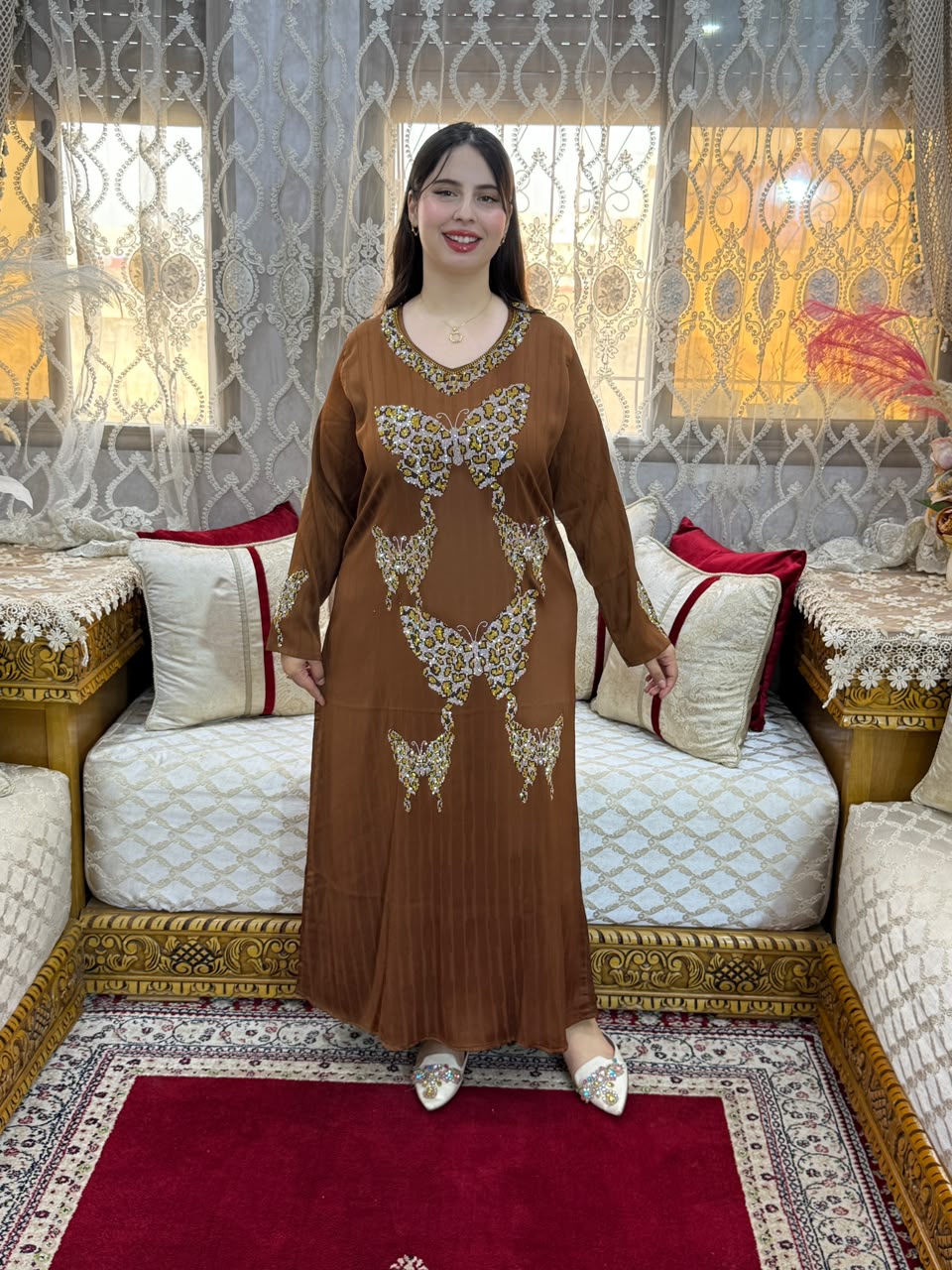 Butterfly Luxury Kaftan