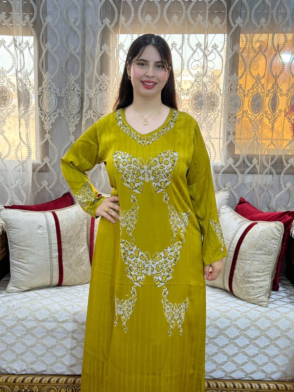 Butterfly Luxury Kaftan