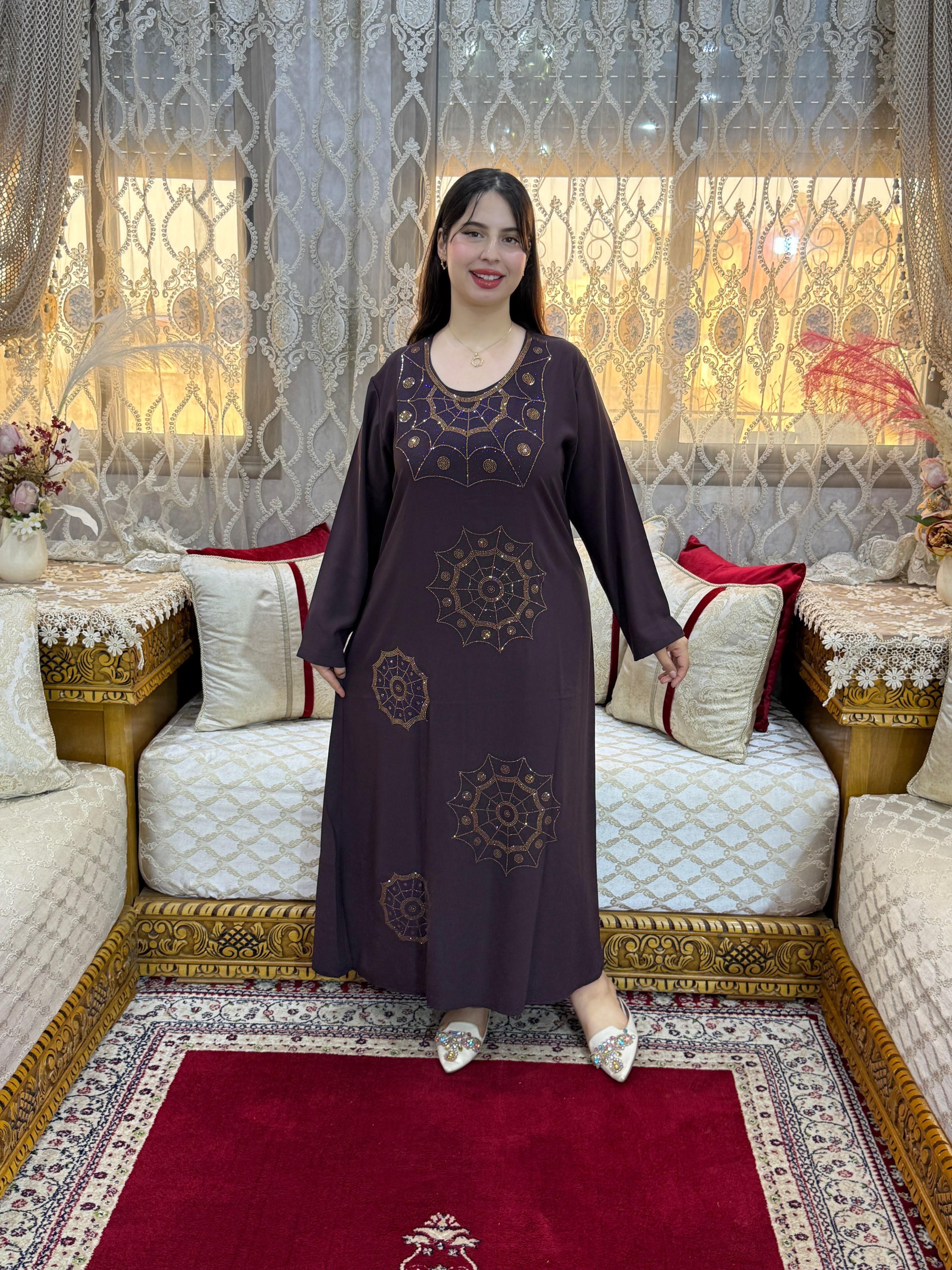 ✨ قفطان استراس... فخامة تسرق الأضواء ✨