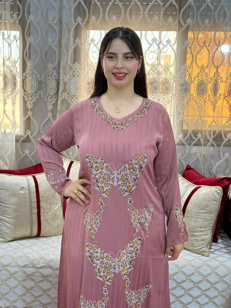 Butterfly Luxury Kaftan
