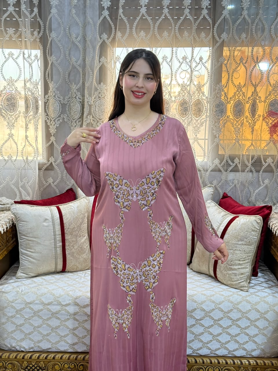 Butterfly Luxury Kaftan