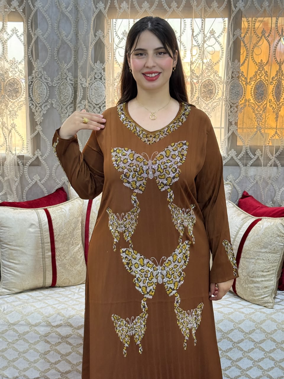 Butterfly Luxury Kaftan
