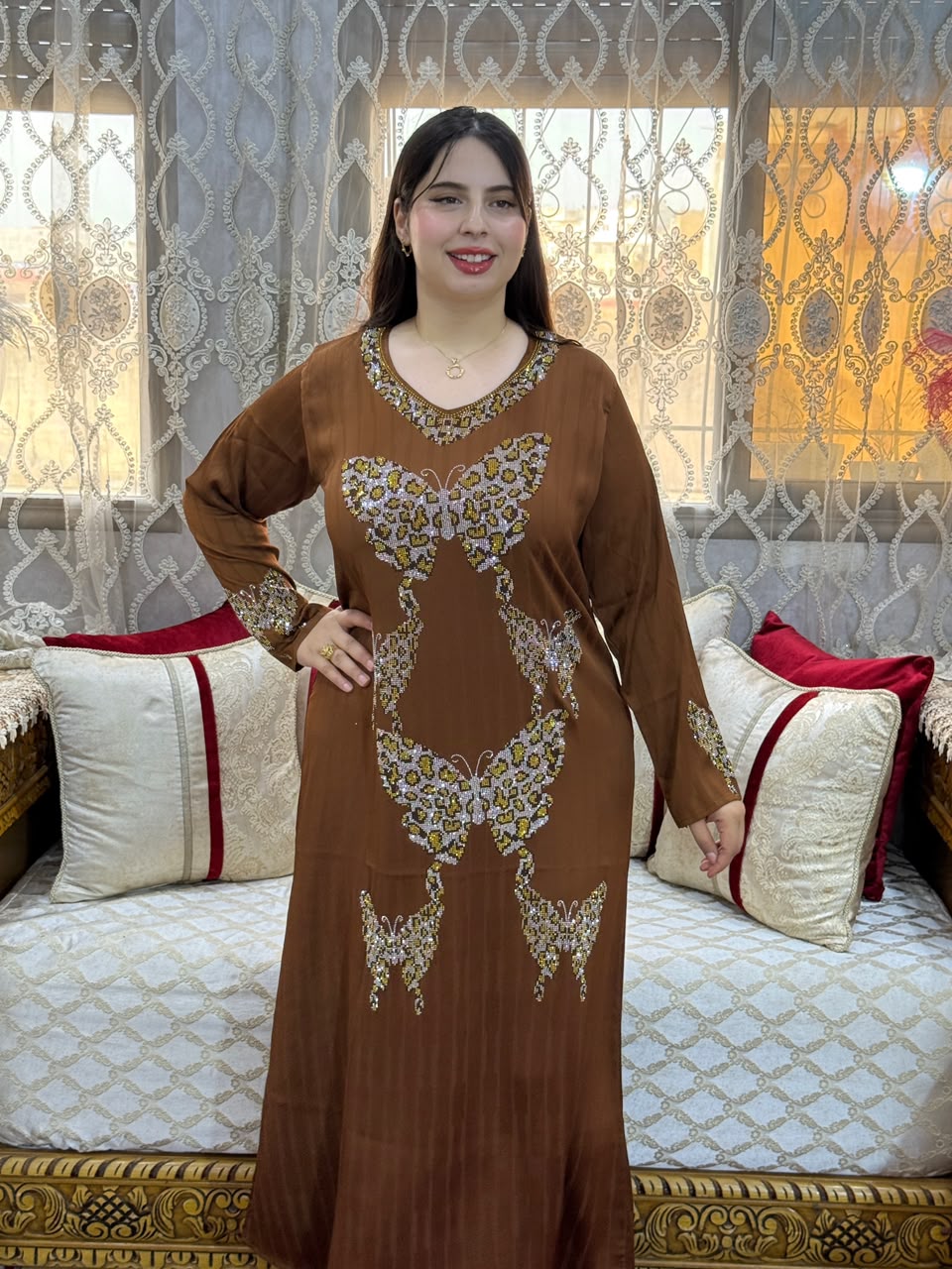 Butterfly Luxury Kaftan