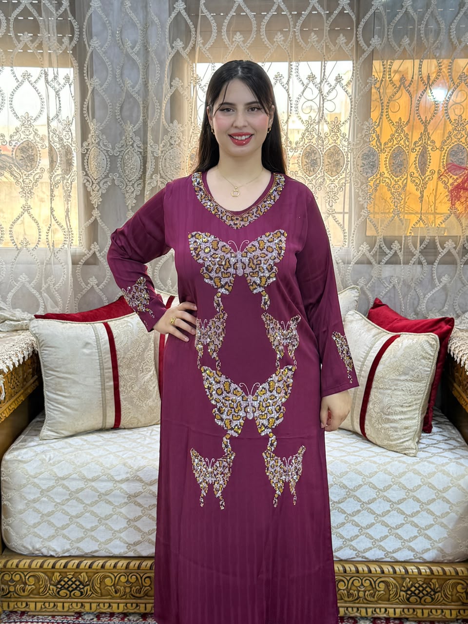 Butterfly Luxury Kaftan
