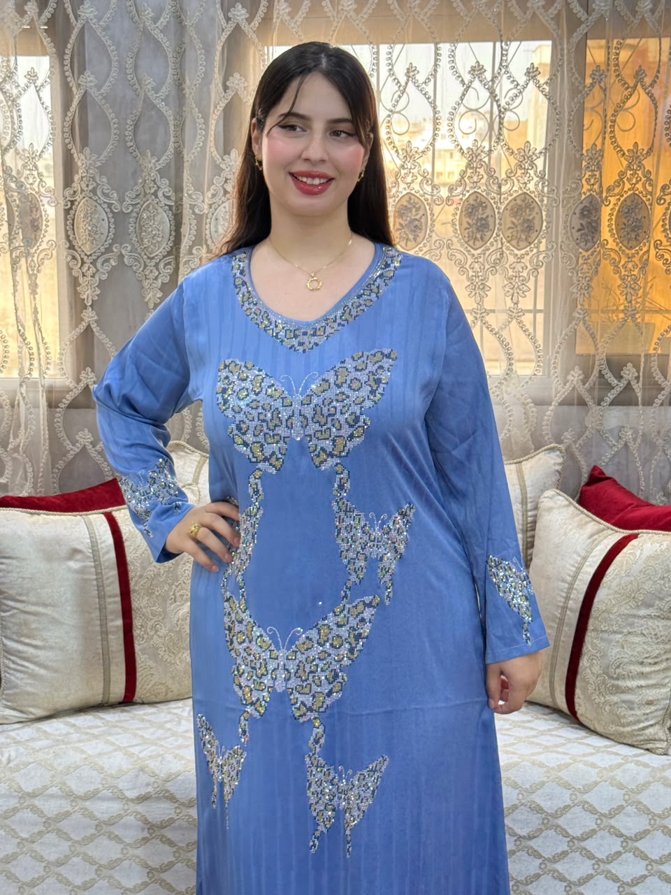 Butterfly Luxury Kaftan