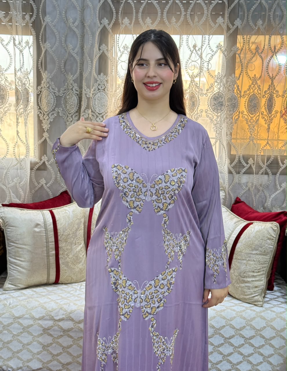 Butterfly Luxury Kaftan