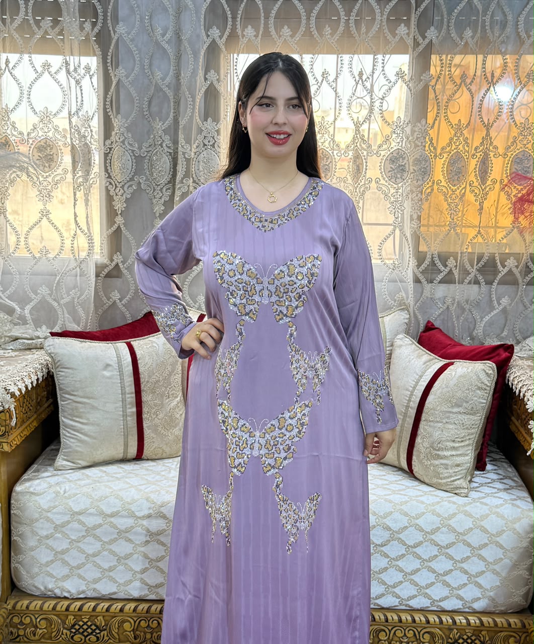 Butterfly Luxury Kaftan