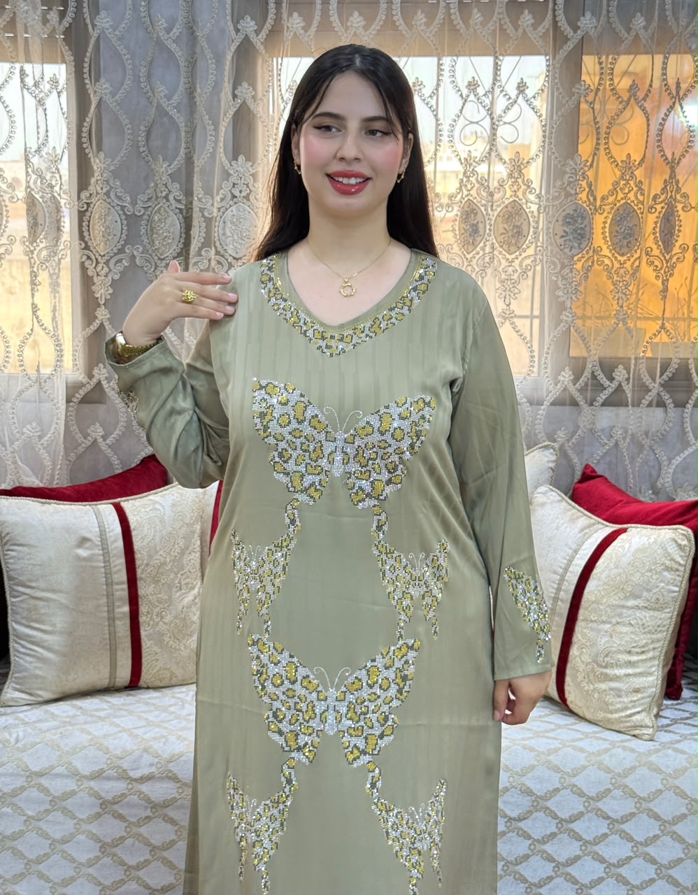 Butterfly Luxury Kaftan