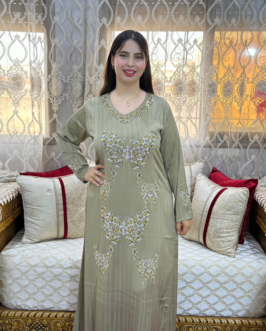 Butterfly Luxury Kaftan