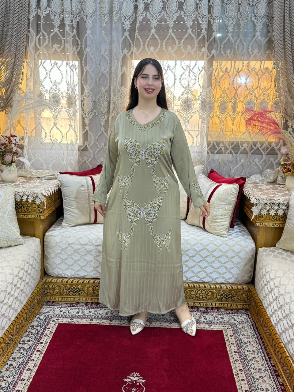 Butterfly Luxury Kaftan
