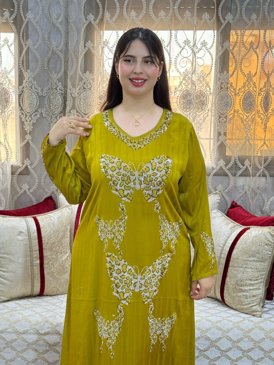 Butterfly Luxury Kaftan